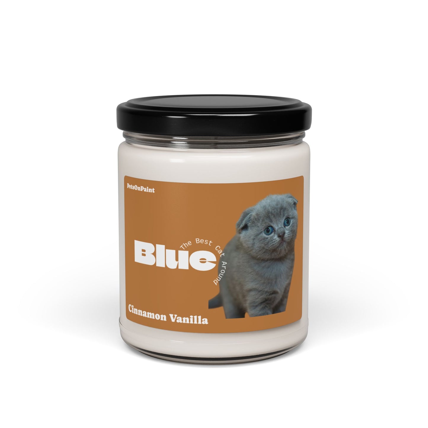 Scented Pet Portrait Candle β 6 Fragrances