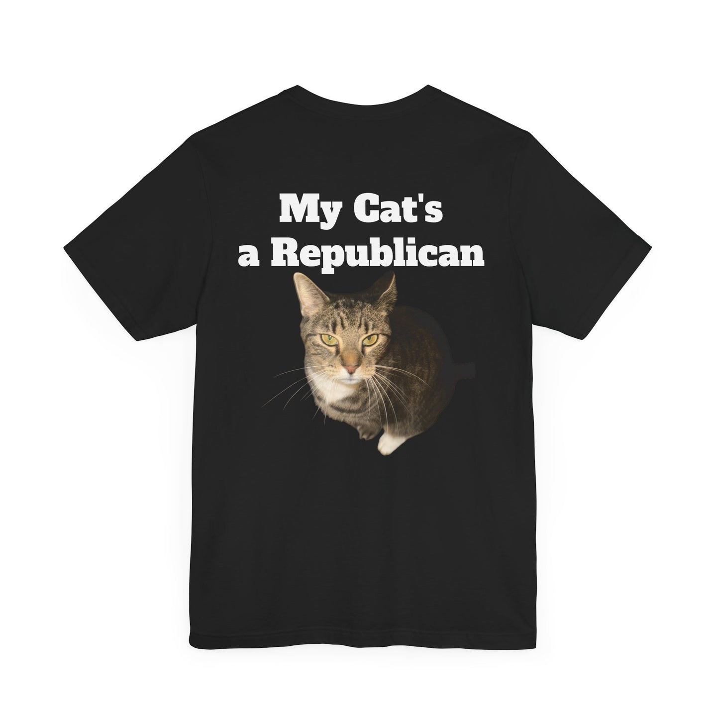 My Cat’s a Republican Custom T-Shirt – Upload Your Cat’s Photo