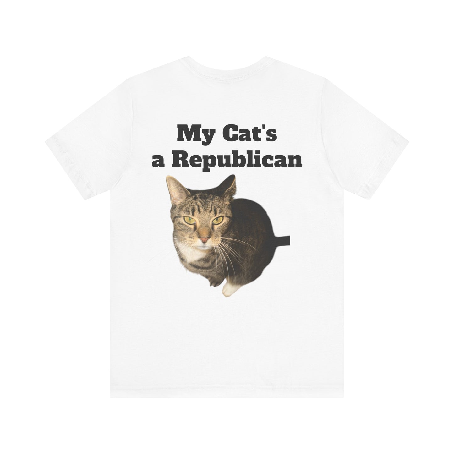 My Cat’s a Republican Custom T-Shirt – Upload Your Cat’s Photo