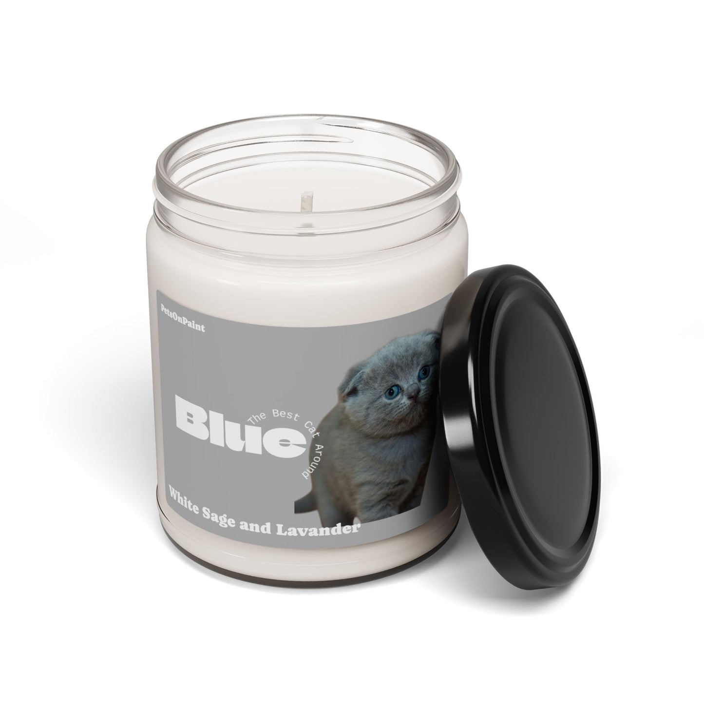 Scented Pet Portrait Candle β 6 Fragrances