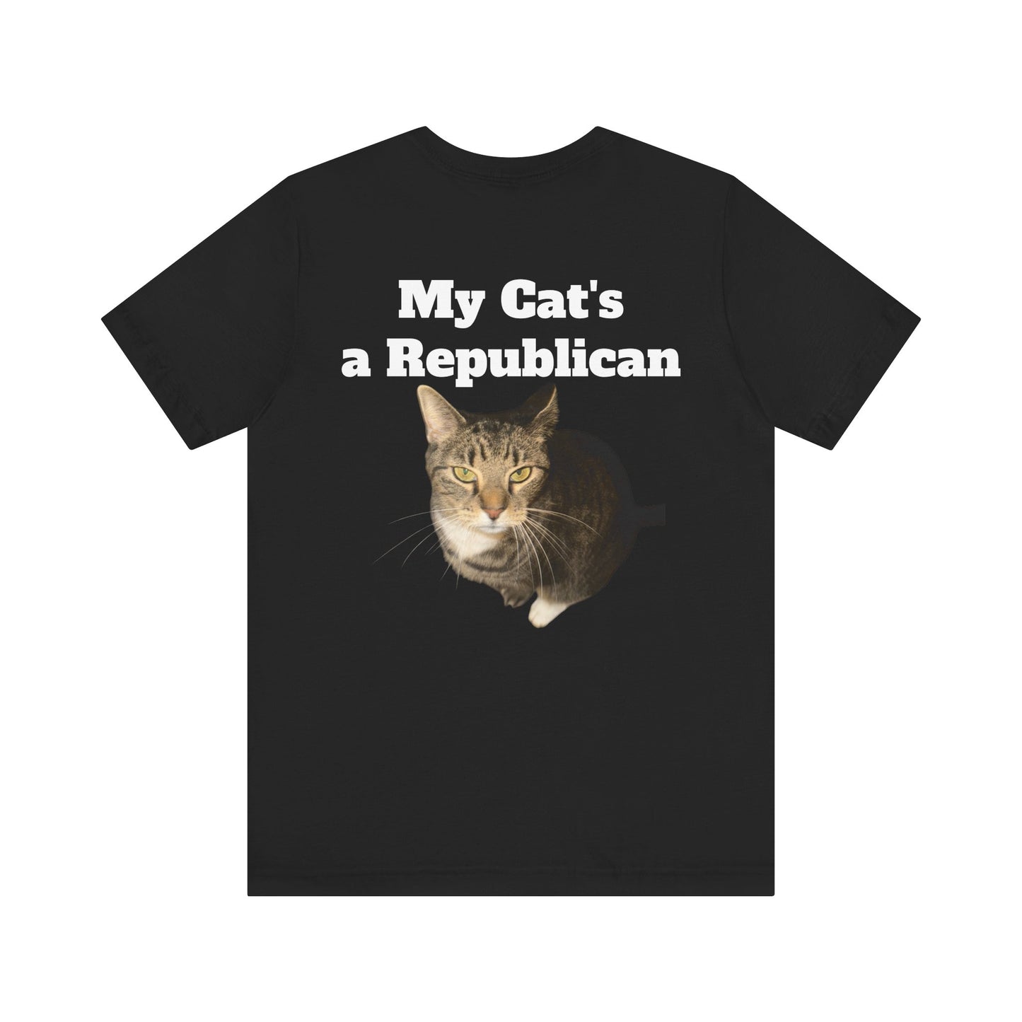 My Cat’s a Republican Custom T-Shirt – Upload Your Cat’s Photo