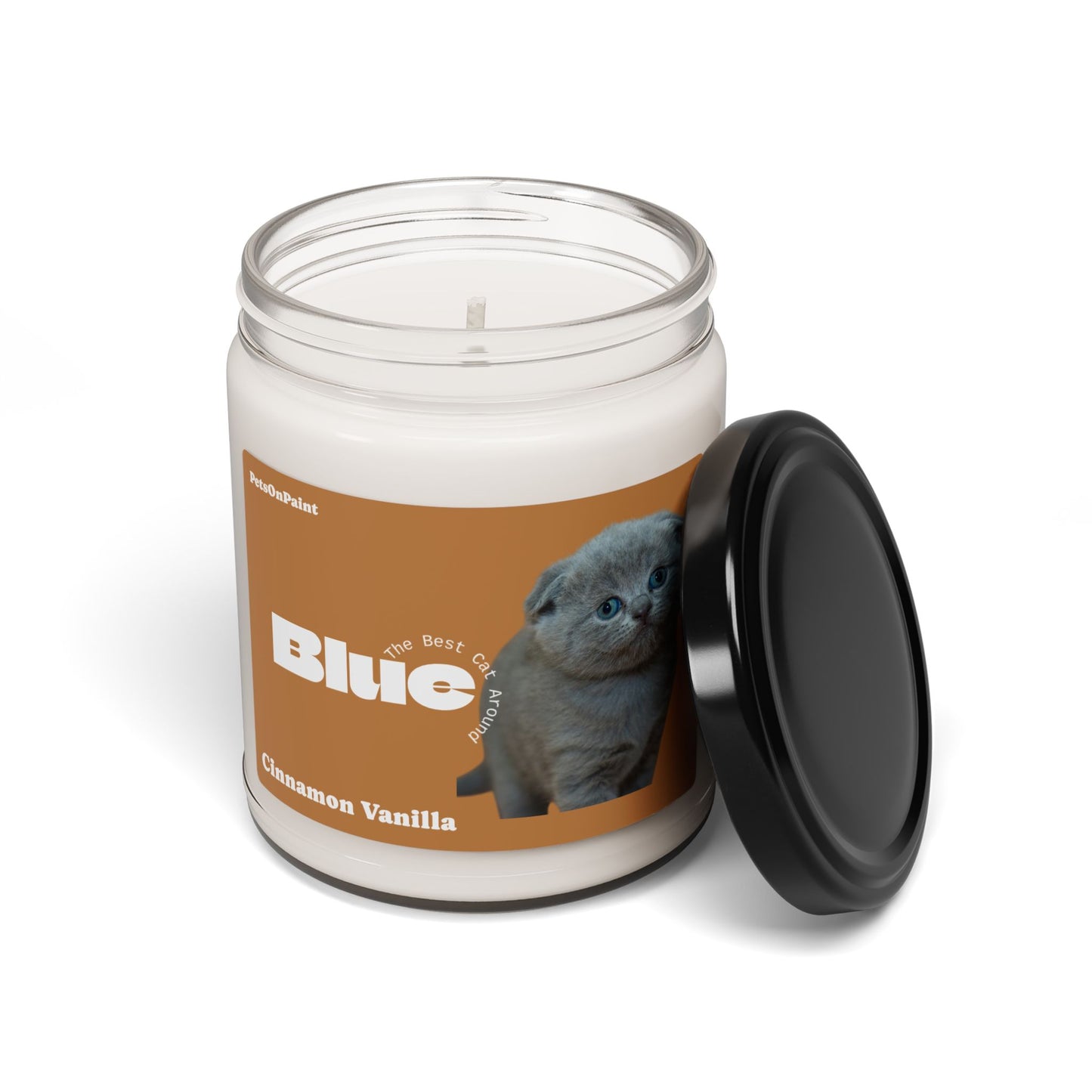 Scented Pet Portrait Candle β 6 Fragrances