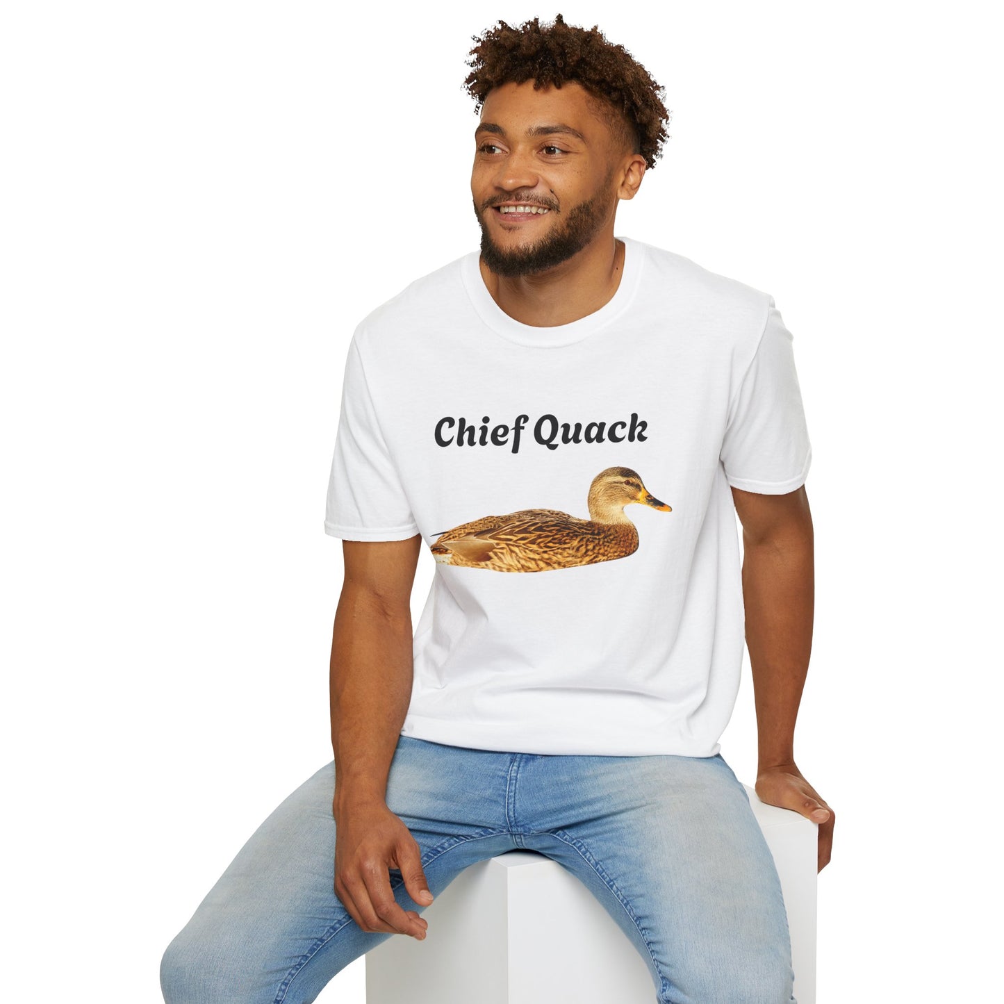 White Tee Featuring Your Pet