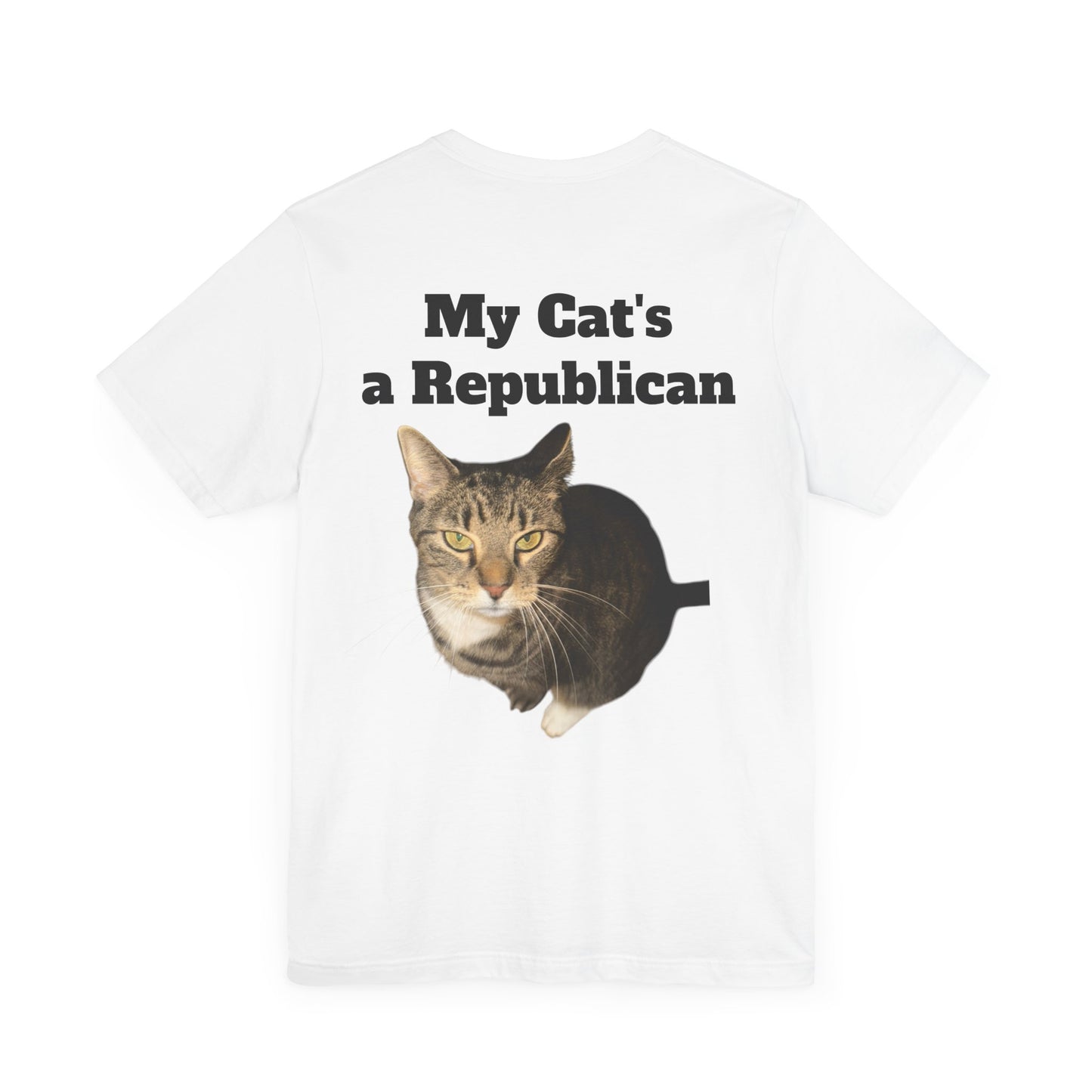 My Cat’s a Republican Custom T-Shirt – Upload Your Cat’s Photo