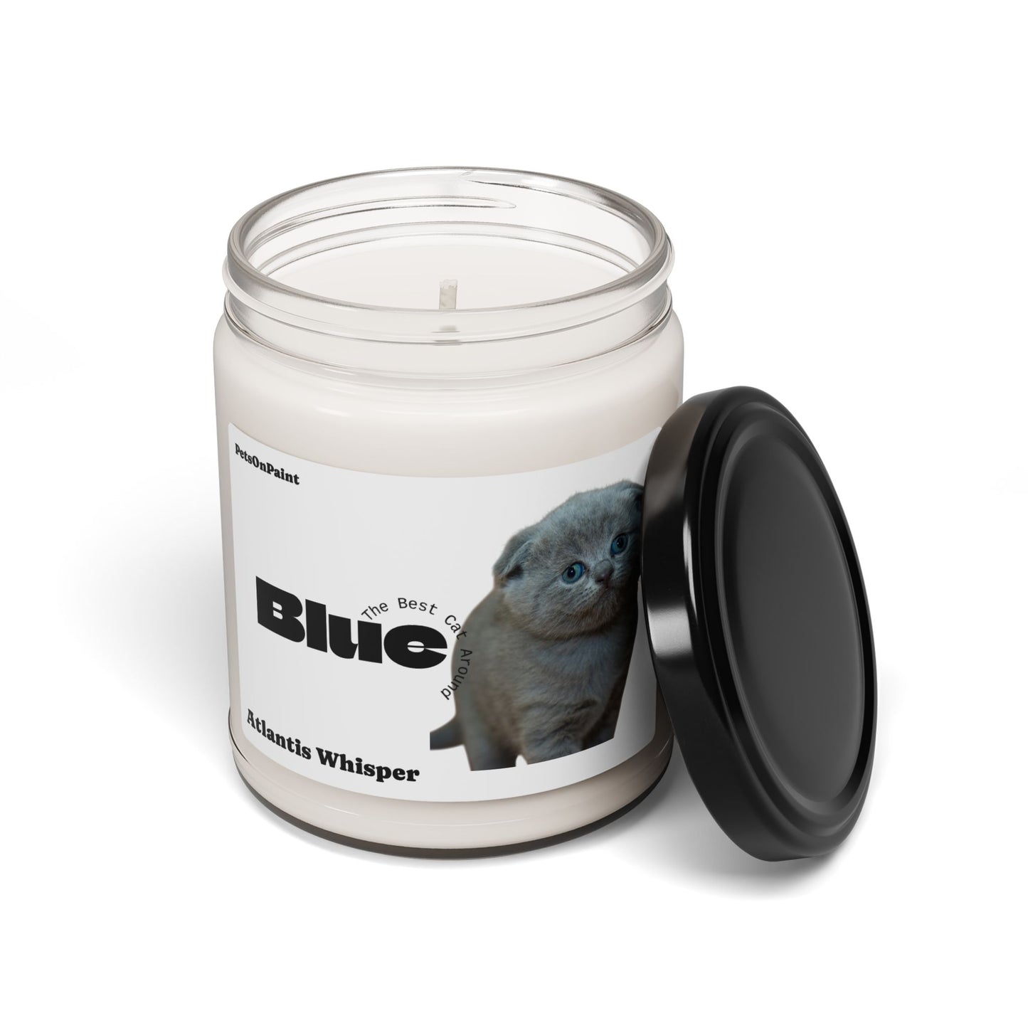 Scented Pet Portrait Candle β 6 Fragrances