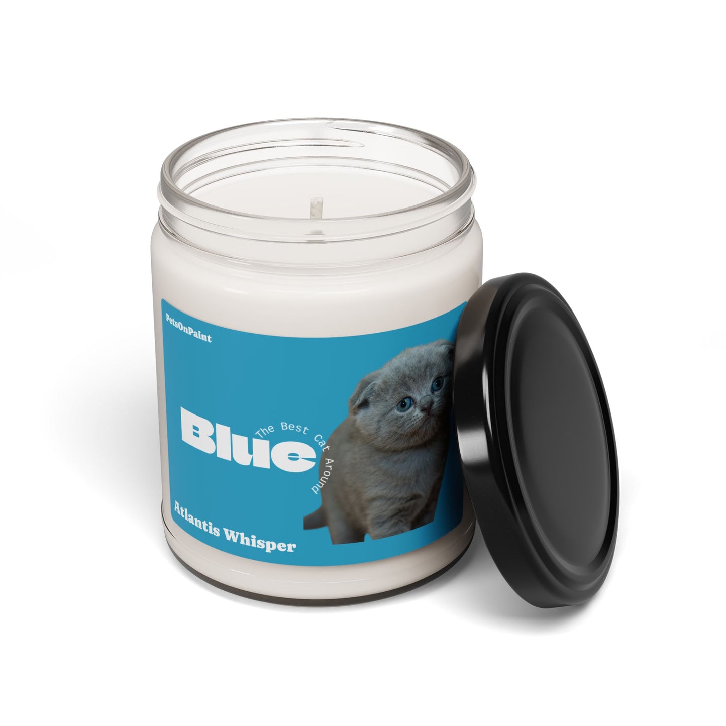 Scented Pet Portrait Candle β 6 Fragrances