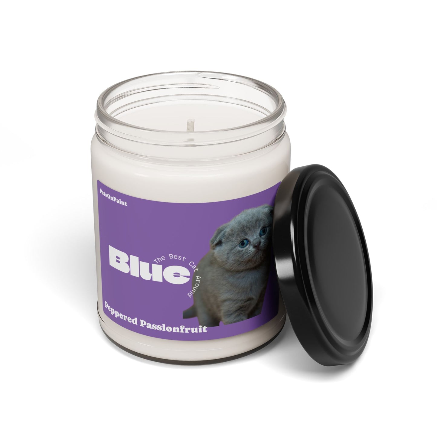 Scented Pet Portrait Candle β 6 Fragrances