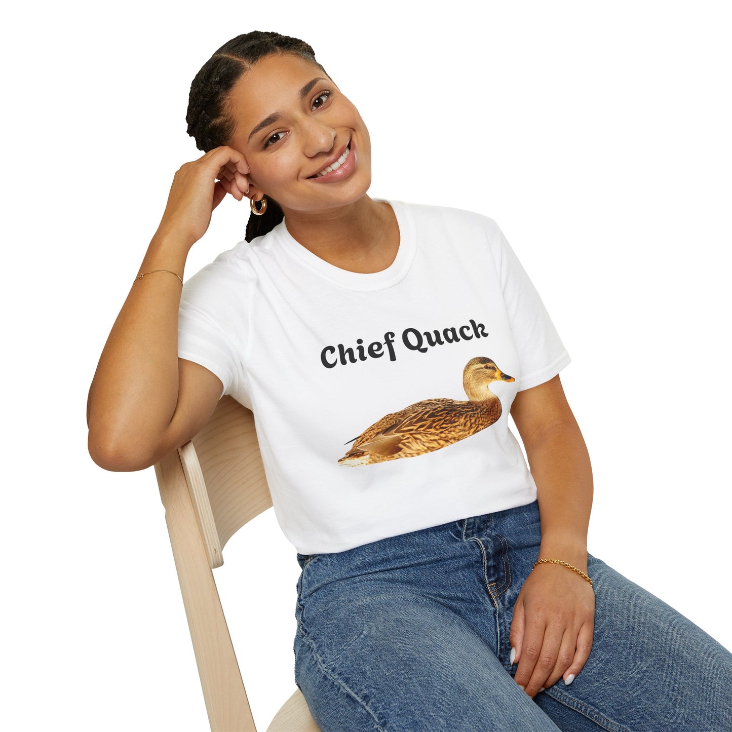 White Tee Featuring Your Pet