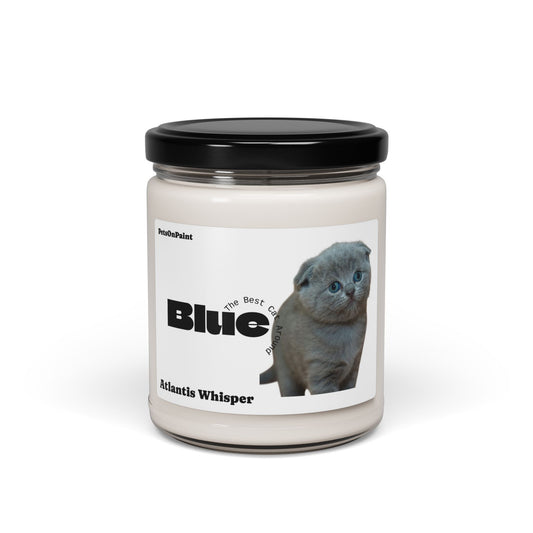 Scented Pet Portrait Candle – 6 Fragrances