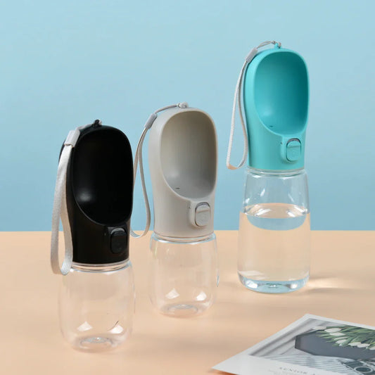 Portable Dog Water Bottle — Spill-Proof Travel Dispenser